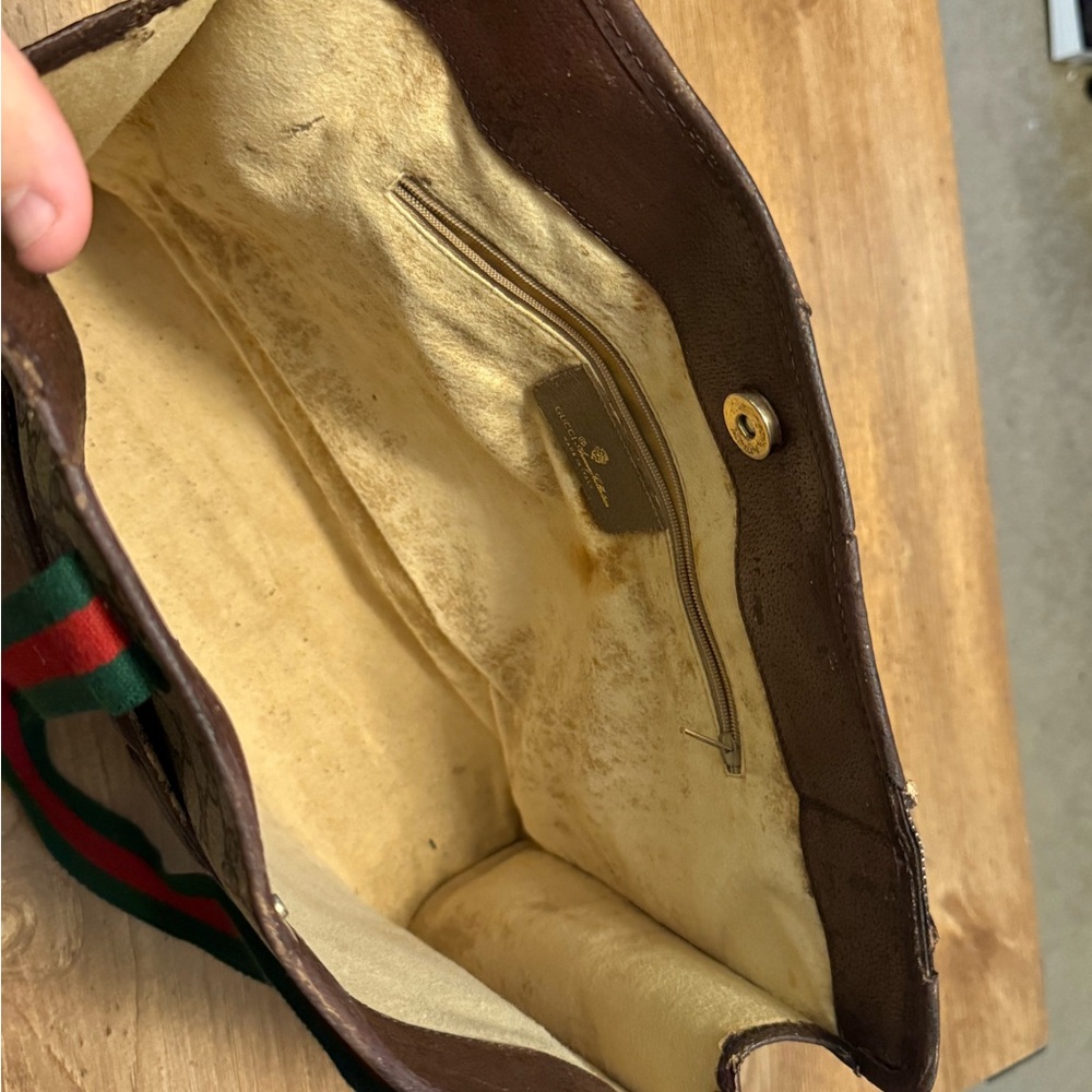 SOLD Vintage Gucci Tote - Picture 6 of 8